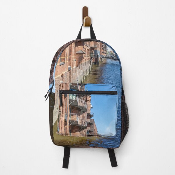 Item preview, Historic Speicherstadt Canal in Hamburg, Germany designed and sold by jrtwynam.