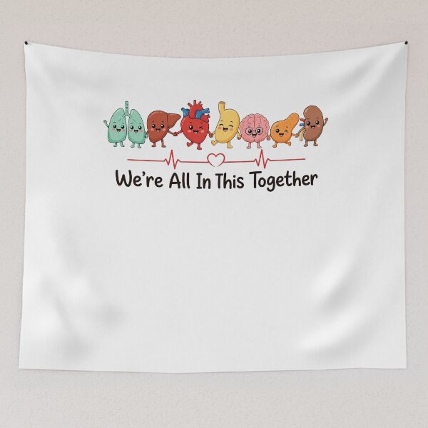 Item preview, Cute Organ Friends Healthcare Nurse Medical Student Anatomy designed and sold by clothesy7.
