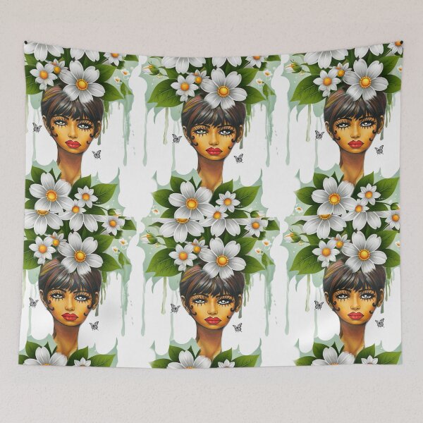 Item preview, Girl In the Flowers.. designed and sold by MoonChild67.