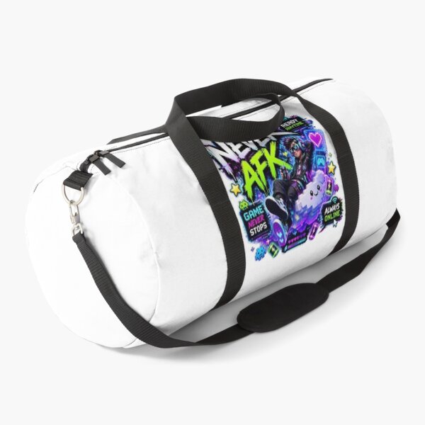 Item preview, NEVER AFK Gaming Sticker | Hardcore Gamer Quote Esports Design designed and sold by Stylestickers55.