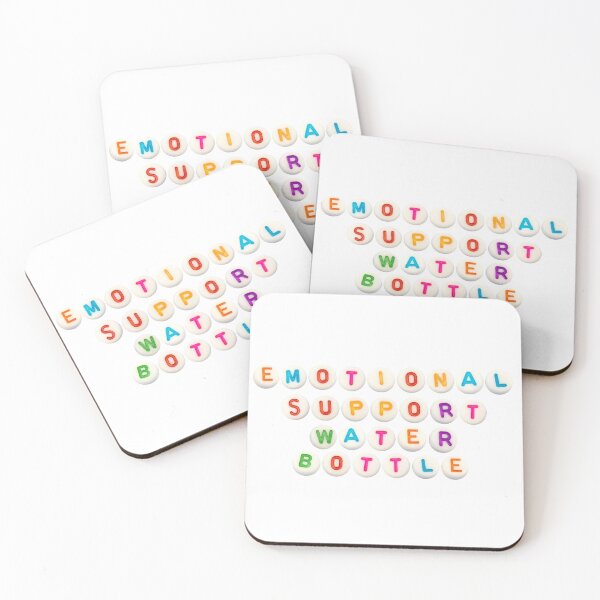 Item preview, EMOTIONAL SUPPORT WATER BOTTLE  designed and sold by metromuse.