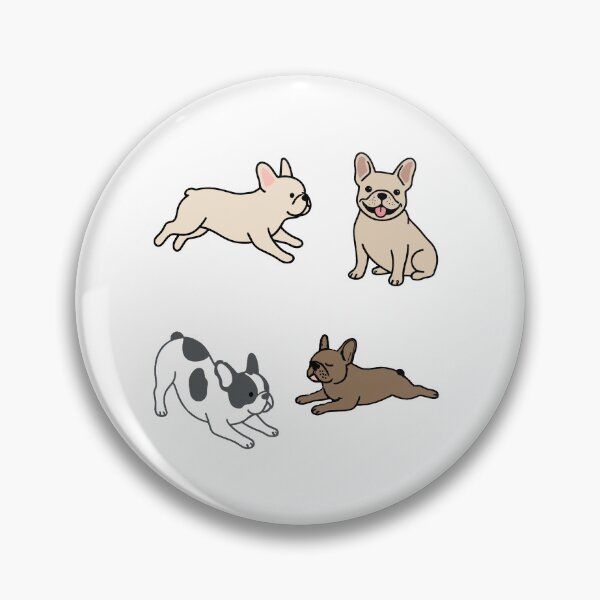 Item preview, Simple French Bulldog Sticker Sheet designed and sold by SatyaYug.