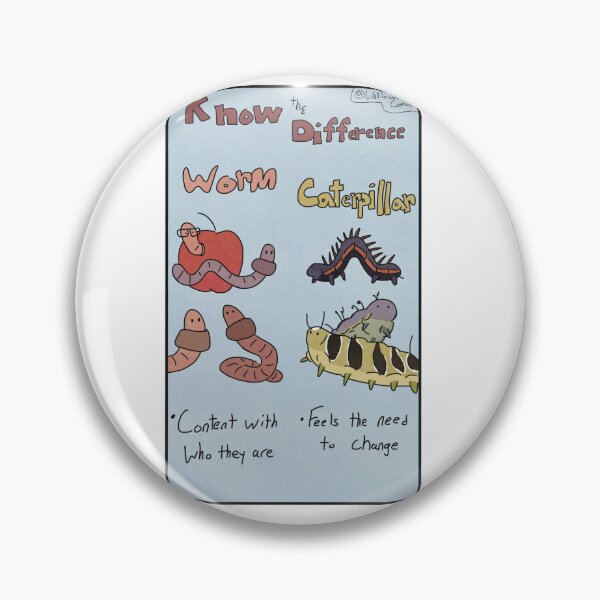 Item preview, Worms or Caterpillar designed and sold by WetTowelComics.