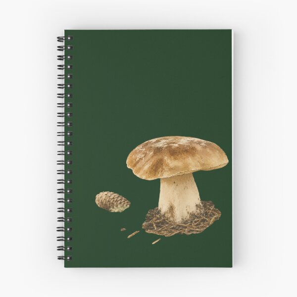 Item preview, Woodland King Bolete Illustration designed and sold by 63Hotpeppers.
