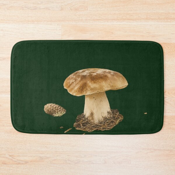 Item preview, Woodland King Bolete Illustration designed and sold by 63Hotpeppers.