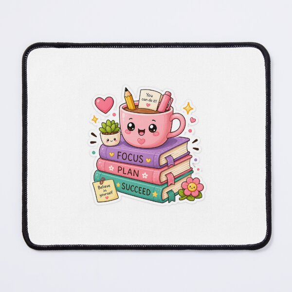 Item preview, Cute Kawaii Study Motivation Sticker designed and sold by dkdesign26.