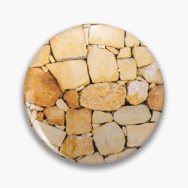 Item preview, Beige Stone Wall Texture With Dry Stone Masonry Pattern and Rustic Limestone Blocks designed and sold by Nmallia.