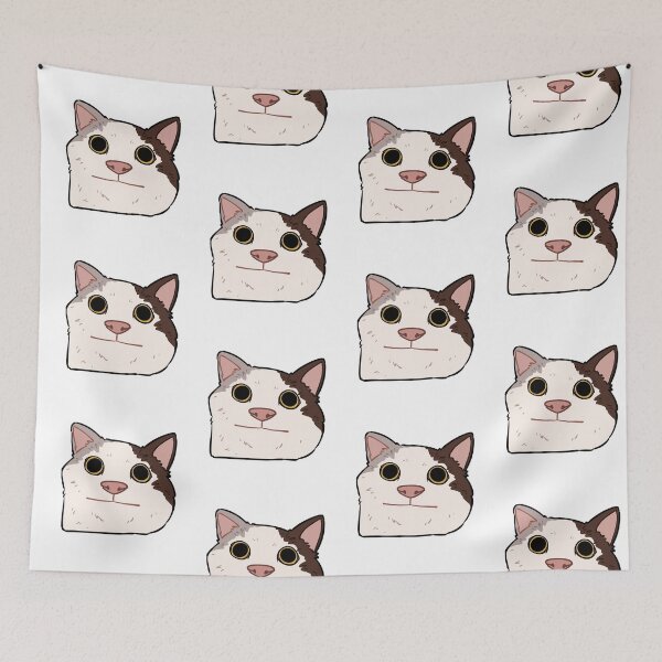 Item preview, Smiling Beluga Cat designed and sold by Studio26_.