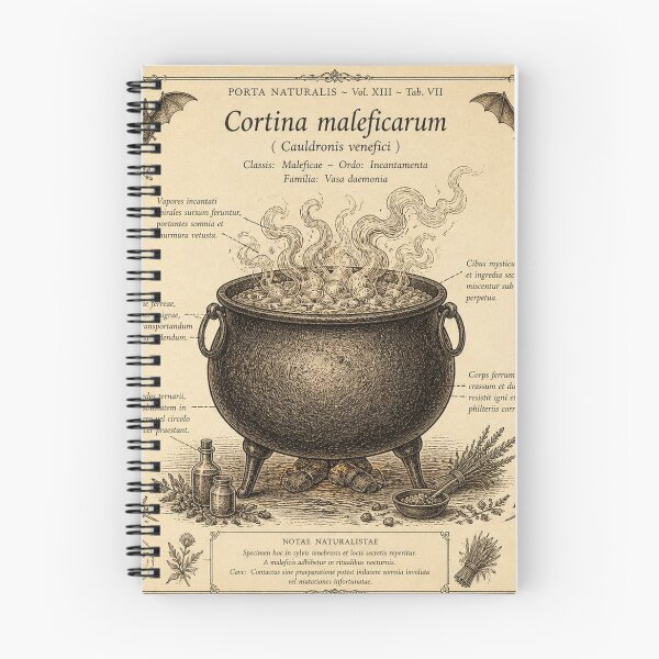 Item preview, Witch's Cauldron Vintage Naturalist Halloween Shirt designed and sold by SunnyDesign82.
