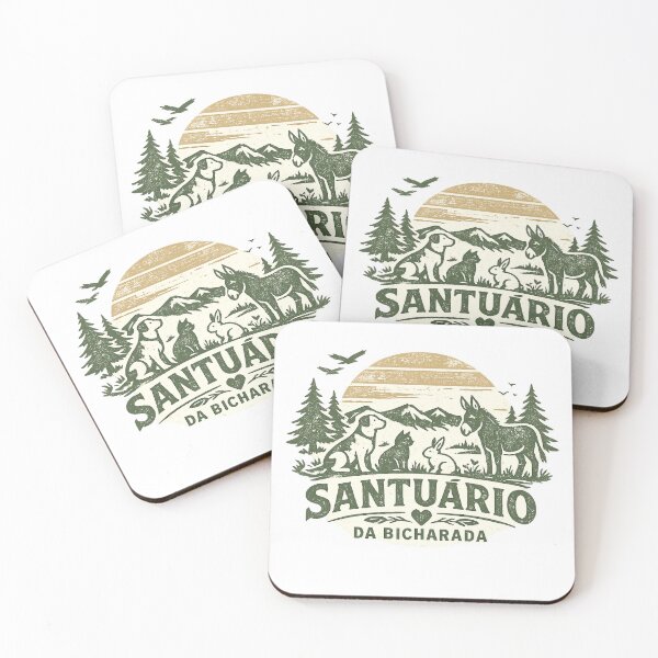 Item preview, Santuário da Bicharada Animal Sanctuary T-Shirt designed and sold by Santuário da Bicharada.