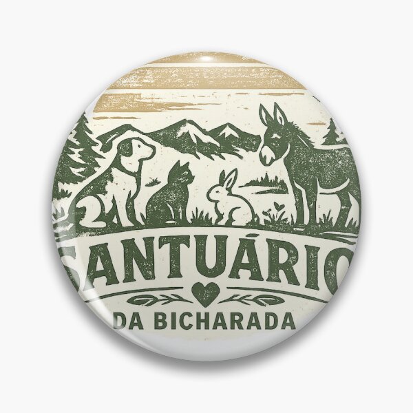 Item preview, Santuário da Bicharada Animal Sanctuary T-Shirt designed and sold by Santuário da Bicharada.