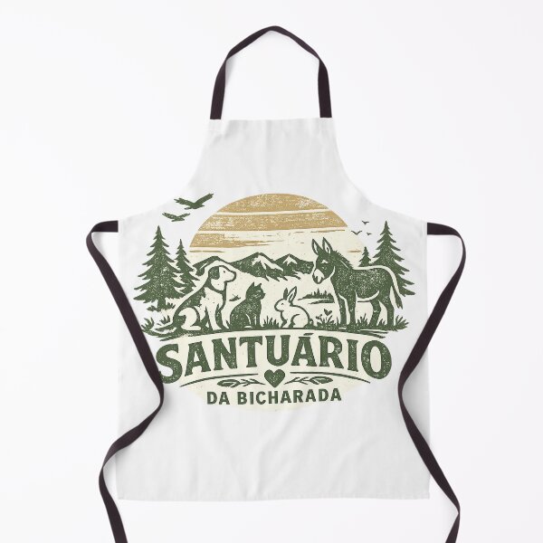 Item preview, Santuário da Bicharada Animal Sanctuary T-Shirt designed and sold by Santuário da Bicharada.