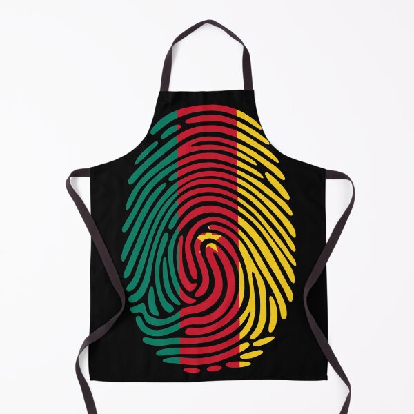 Item preview, Cameroon Flag Fingerprint Identity | Cameroonian DNA Heritage Graphic designed and sold by NTGUILTY.