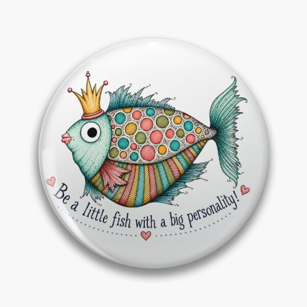 Item preview, Big Personality Fish designed and sold by nolachandler.