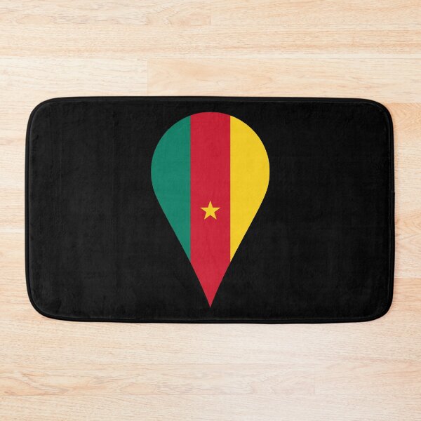 Item preview, Cameroon Flag Location Pin Map Marker | Cameroonian Destination GPS Icon designed and sold by NTGUILTY.