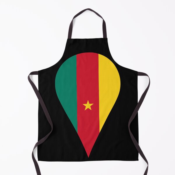 Item preview, Cameroon Flag Location Pin Map Marker | Cameroonian Destination GPS Icon designed and sold by NTGUILTY.