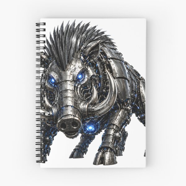 Item preview, Steel Warthog V5 – Mechanical Cyber Warthog | Industrial Metal Beast designed and sold by SteelCoat Studio.