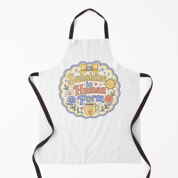 Item preview, Sunshine in Human Form – Cute Positive Floral Quote designed and sold by Chaotically Cutee.