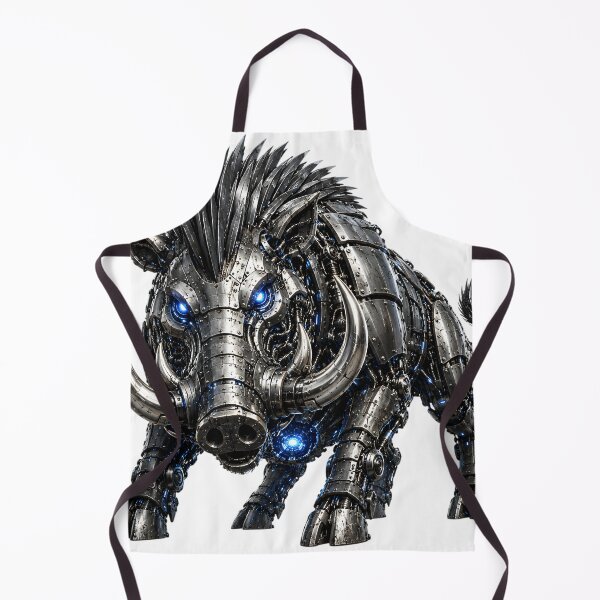 Item preview, Steel Warthog V5 – Mechanical Cyber Warthog | Industrial Metal Beast designed and sold by SteelCoat Studio.