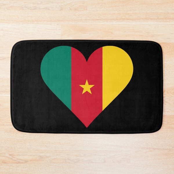 Item preview, Cameroon Heart Flag Graphic | I Love Cameroon Patriotic Symbol designed and sold by NTGUILTY.