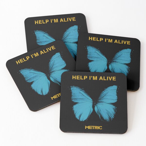 Item preview, Metric Help I'm Alive Butterfly designed and sold by melfeder.