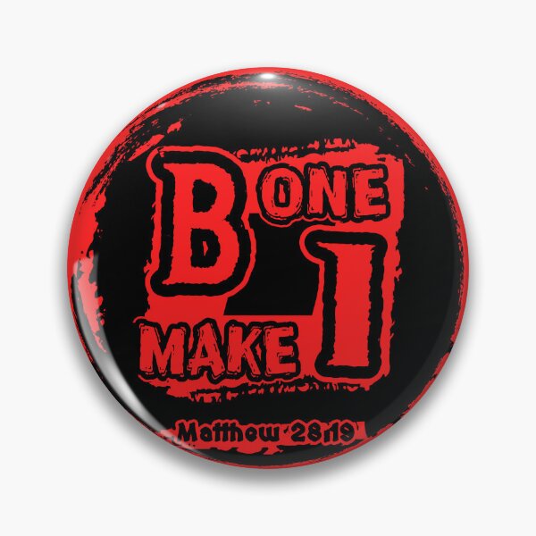 Item preview, Be One. Make One. Matthew 28:19 | Great Commission Christian Abstract Typography | Black designed and sold by ZechJohnRB.