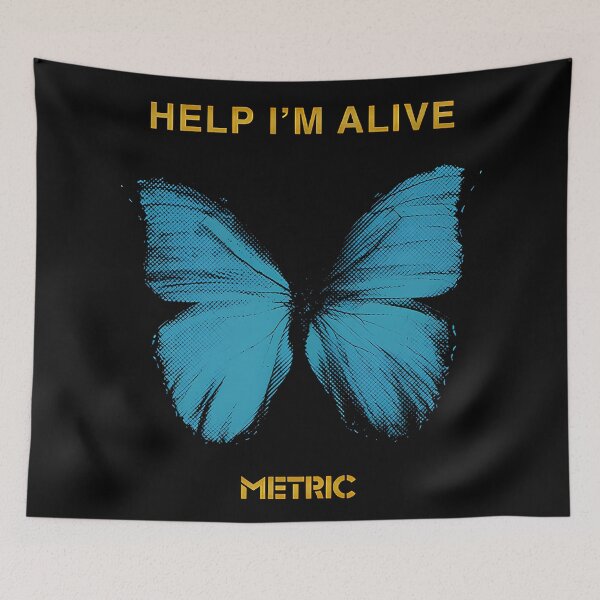 Item preview, Metric Help I'm Alive Butterfly designed and sold by melfeder.