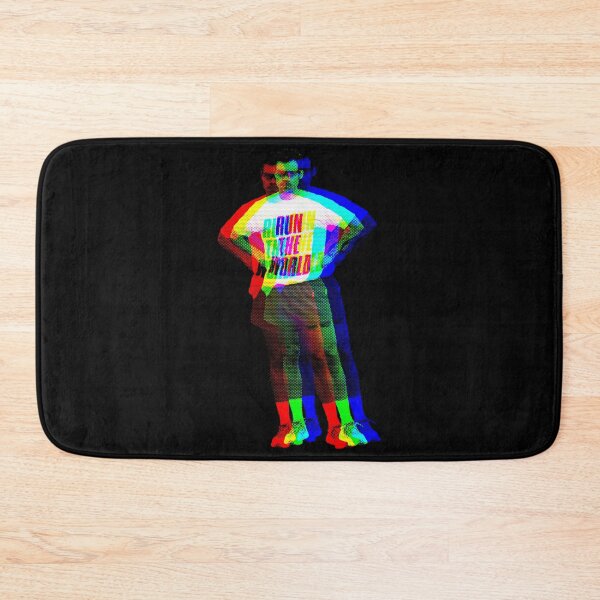 Item preview, Run The World RGB Glitch Effect Pop Art designed and sold by eMKa82.