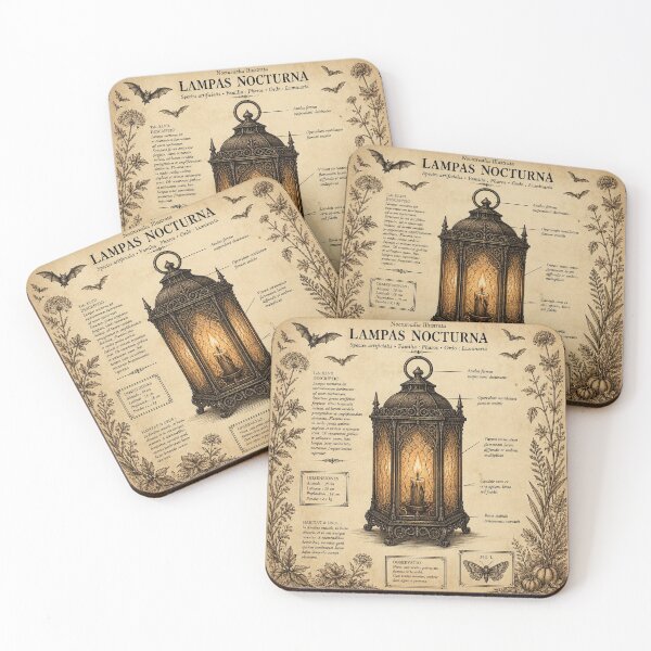 Item preview, Vintage Lantern Naturalist Halloween Shirt designed and sold by SunnyDesign82.