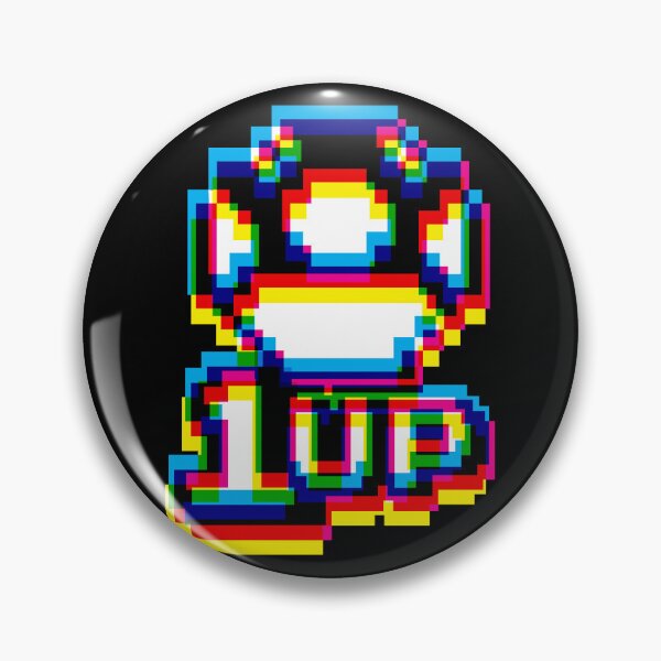 Item preview, 1up Mushroom Glitch - Dark designed and sold by animinimal.