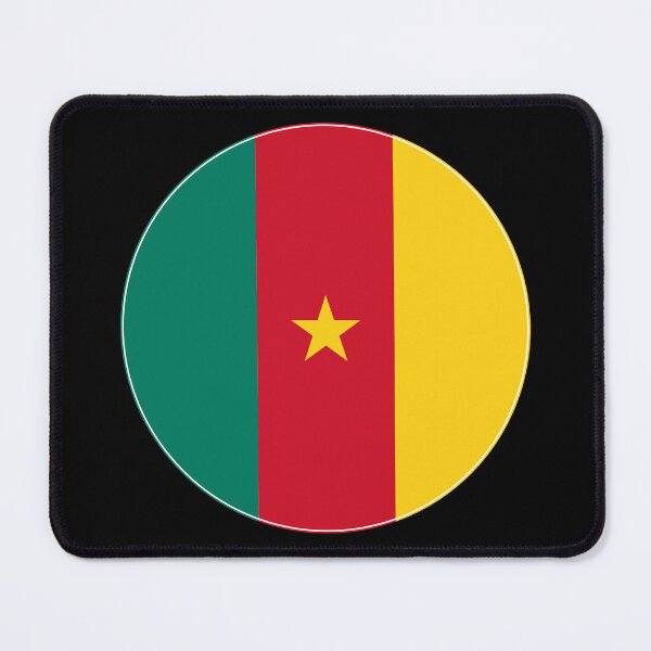 Item preview, Round Cameroon Flag Icon | Circular Cameroonian Flag Button Element designed and sold by NTGUILTY.