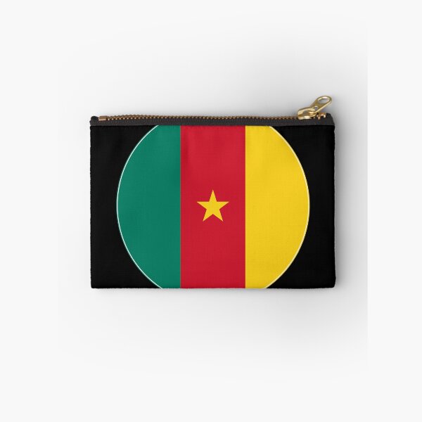 Item preview, Round Cameroon Flag Icon | Circular Cameroonian Flag Button Element designed and sold by NTGUILTY.