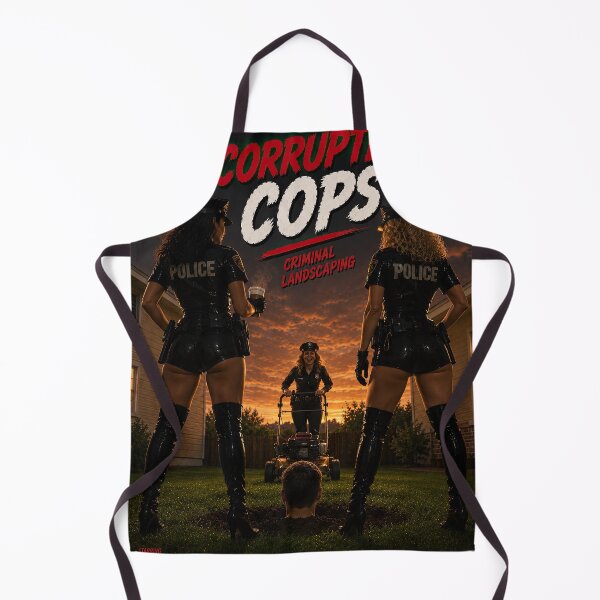 Item preview, Corrupted Cops – Criminal Landscaping | Retro Poster designed and sold by obstinator.