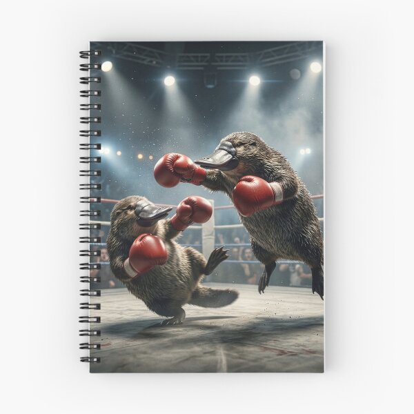 Item preview, Pugilistic Platypuses Trade Blows in the Squared Circle designed and sold by Tridentulus.