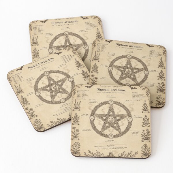 Item preview, Pentagram Vintage Naturalist Halloween Shirt designed and sold by SunnyDesign82.