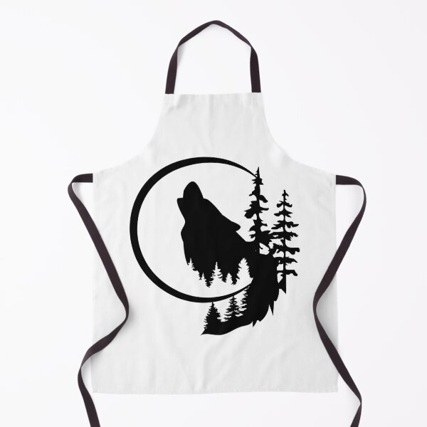 Item preview, Howling wolf fantasy art designed and sold by MagnoliaLake.