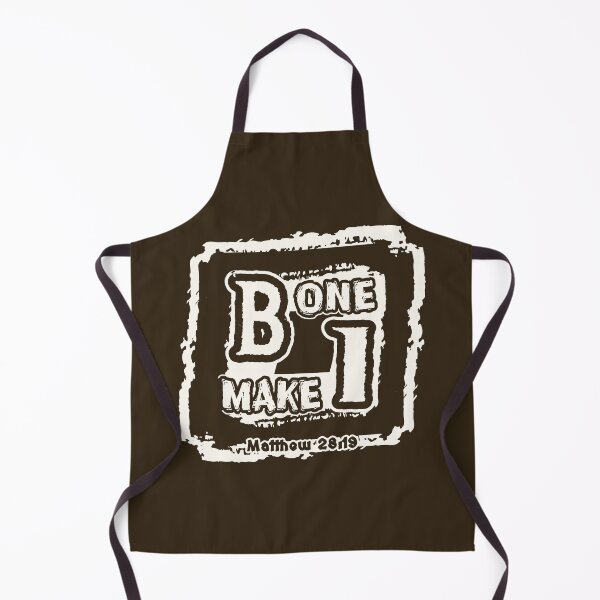 Item preview, Be One. Make One. Matthew 28:19 | Great Commission Christian Abstract Typography | White designed and sold by ZechJohnRB.