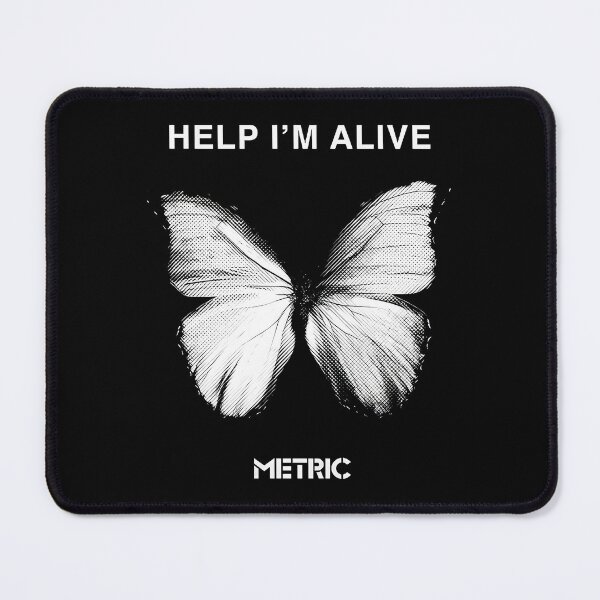 Item preview, Metric Help I'm Alive Butterfly designed and sold by melfeder.