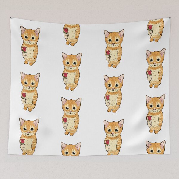 Item preview, Cat Giving Flower designed and sold by Studio26_.