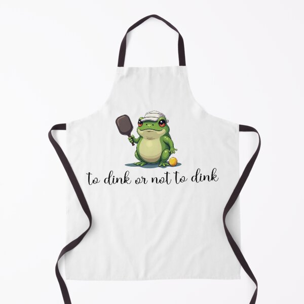 Item preview, To Dink or Not to Dink | Funny Pickleball Frog designed and sold by WonderWaresGifts.