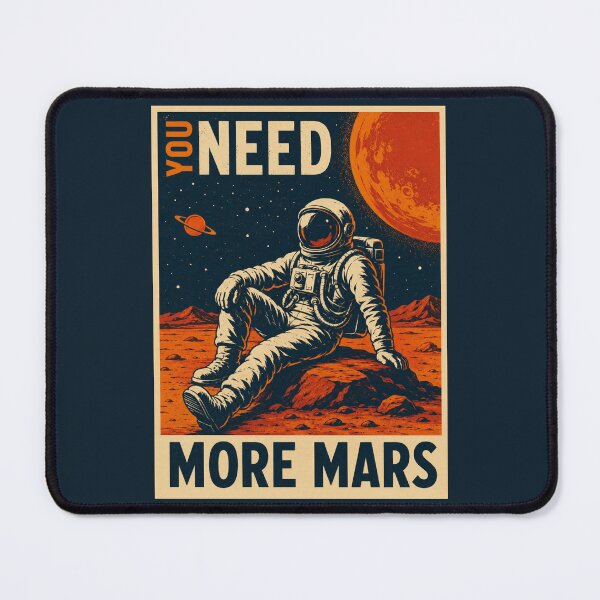Item preview, Vintage Mars Poster designed and sold by GoodOldVintage.