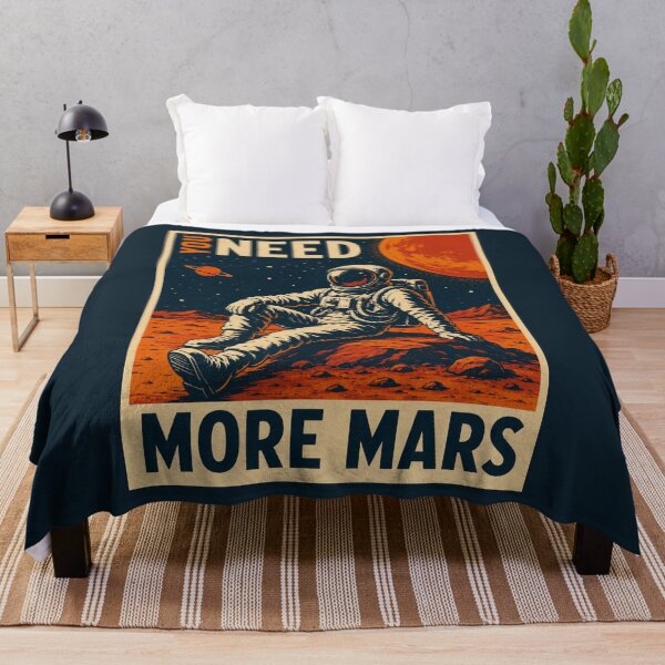 Artikelvorschau, Vintage Mars Poster entworfen und verkauft von GoodOldVintage.