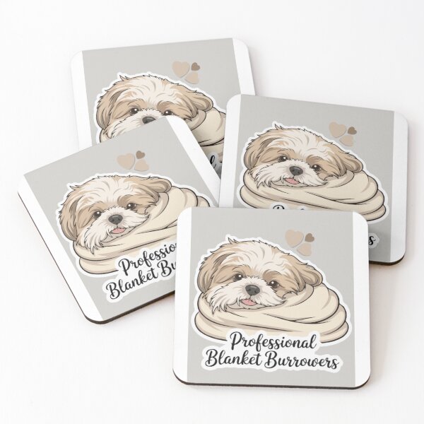 Item preview, Professional Blanket Burrower – Cute Shih Tzu Dog Lover Cozy Shirt T-Shirt designed and sold by PawsAndPallette .
