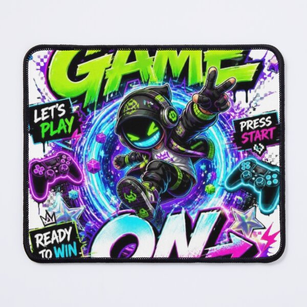 Item preview, GAME ON Gamer Graphic – Cyber Gaming Streetwear Sticker for Gamers designed and sold by Stylestickers55.