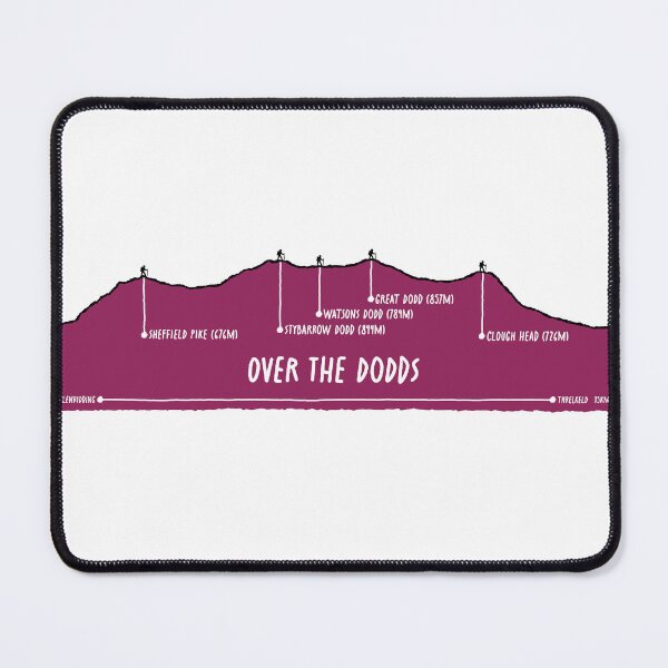 Item preview, 'Over the Dodds' Lake District Walk Mug (v1) designed and sold by LazloWoodbine.