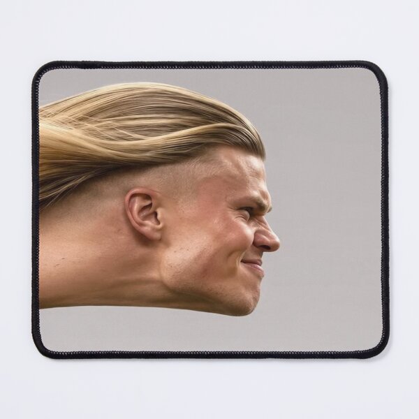 Item preview, Erling Haaland Fast Meme Surreal Face Art designed and sold by GenZINISH.
