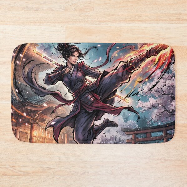 Item preview, Jesus Karate Ninja Fantasy RPG Sci Fi Art designed and sold by ART ATTACK ZONE.