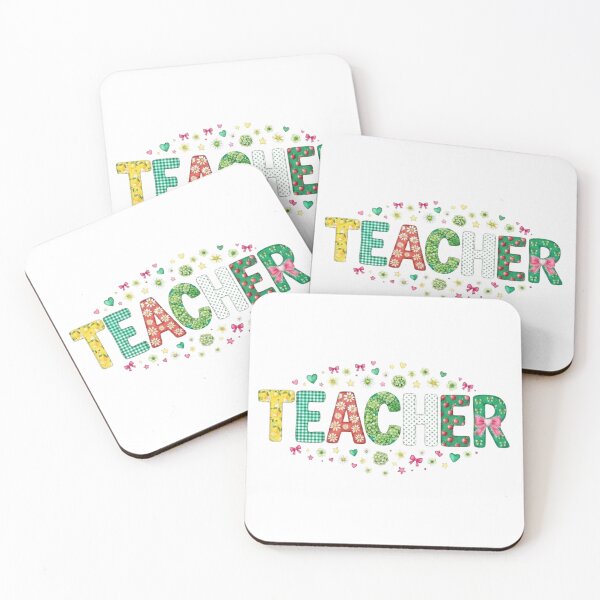 Item preview, Teacher Appreciation Mixed-Pattern Typography with Floral Elements  designed and sold by VibranPalette.