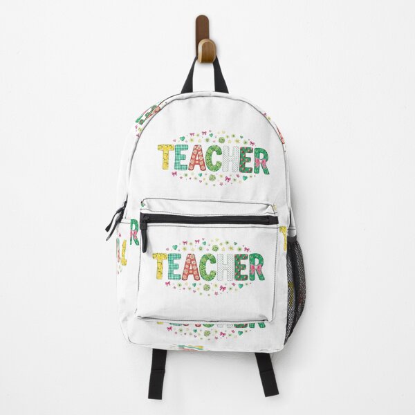 Item preview, Teacher Appreciation Mixed-Pattern Typography with Floral Elements designed and sold by VibranPalette.