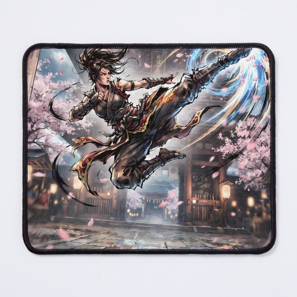 Item preview, Mary Karate Ninja Fantasy RPG Sci Fi Art designed and sold by ART ATTACK ZONE.